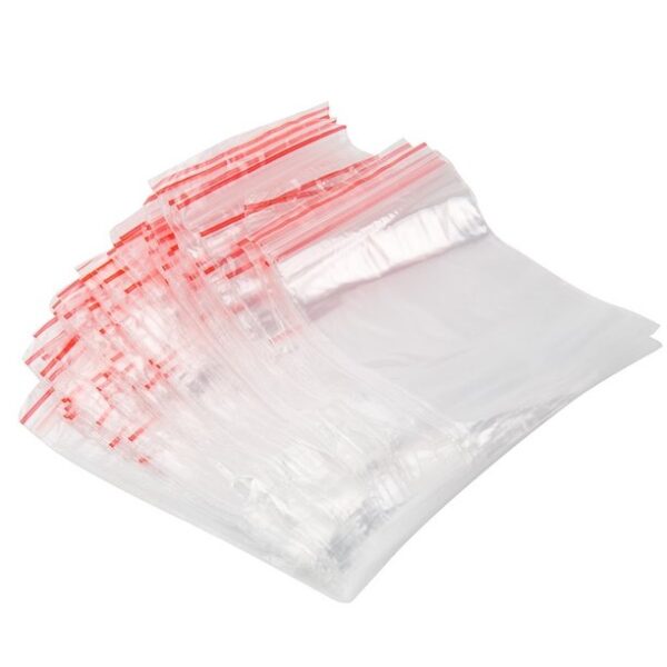 Zip lock Bags Reclosable Clear Poly Bag Plastic Baggies Small Jewelry Shipping Bags - Image 3